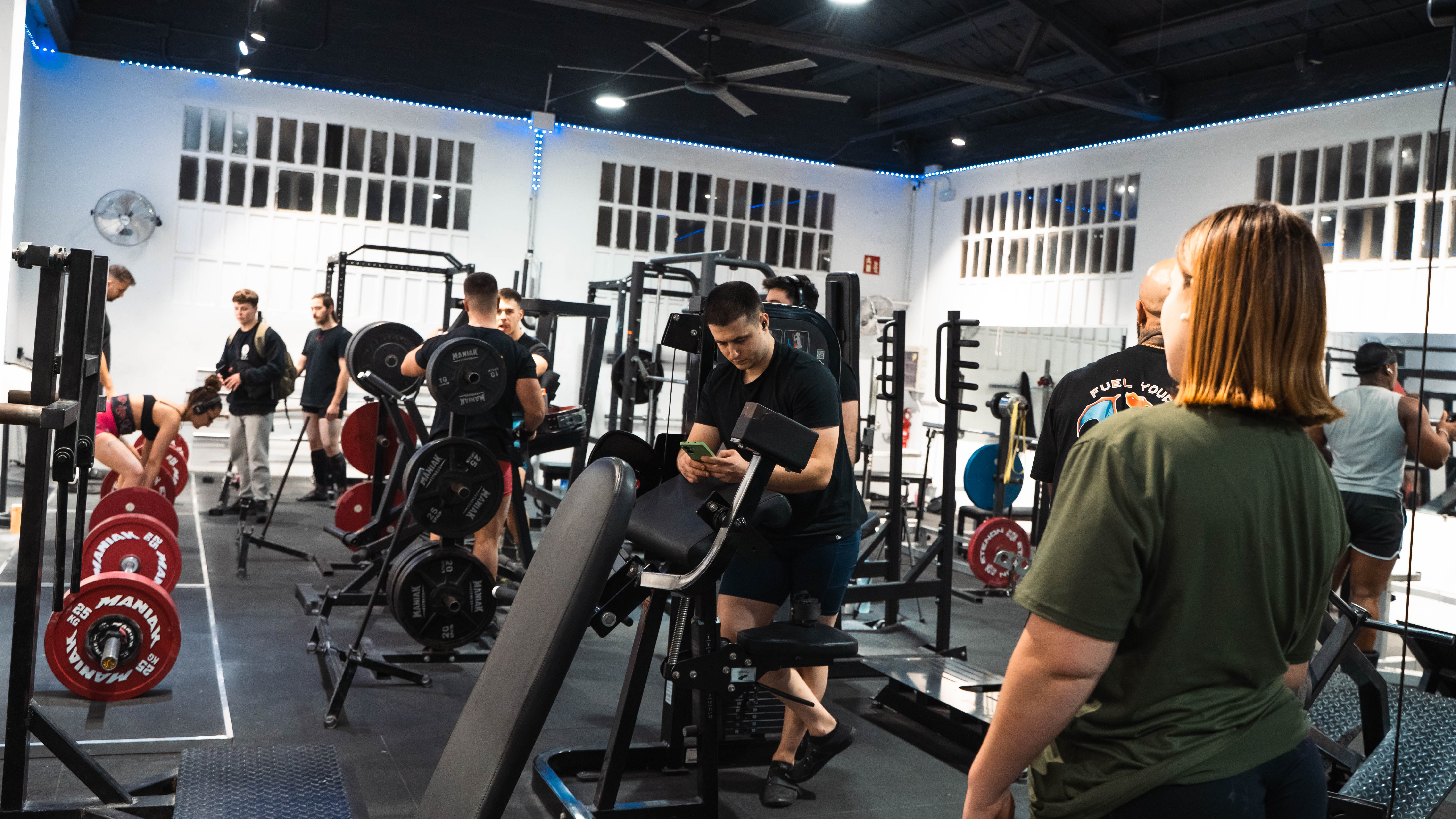 Más de 30 máquinas de musculación!